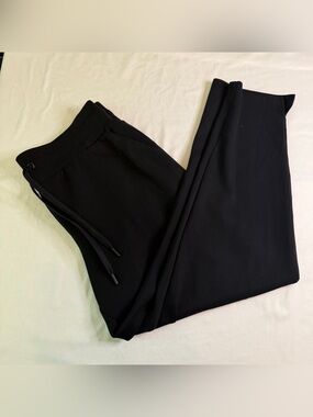 Xersion Scuba Jogger Black Athletic Pants‎ Large Drawstring Lounge Activewear